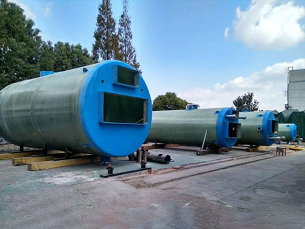 玻璃鋼一體化泵站 (1)